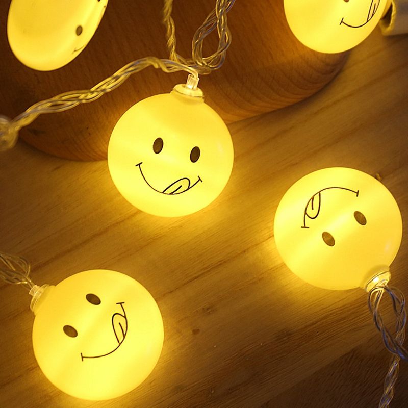 decorative smiley light