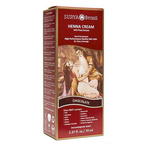 Surya Brasil, Henna Cream, Chocolate 2.3 Oz
