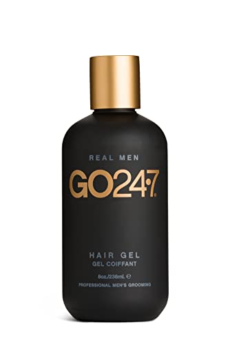 GO247 Hair Gel - Strong Hold / Natural Finish, 8 Oz