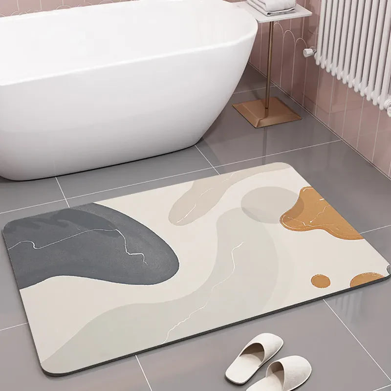 Faux Cashmere Soft Bathroom Rug