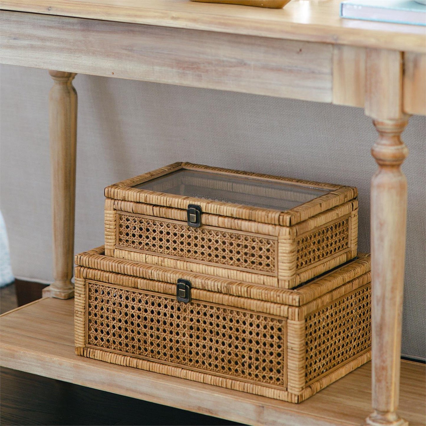 Rattan Storage Box