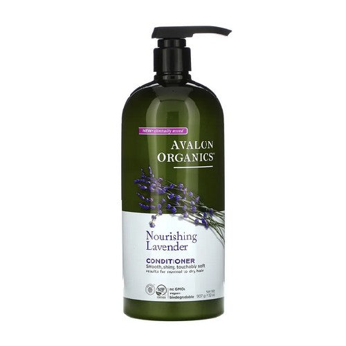 Avalon Organics, Organic Nourishing Conditioner, Lavender, 32 Oz