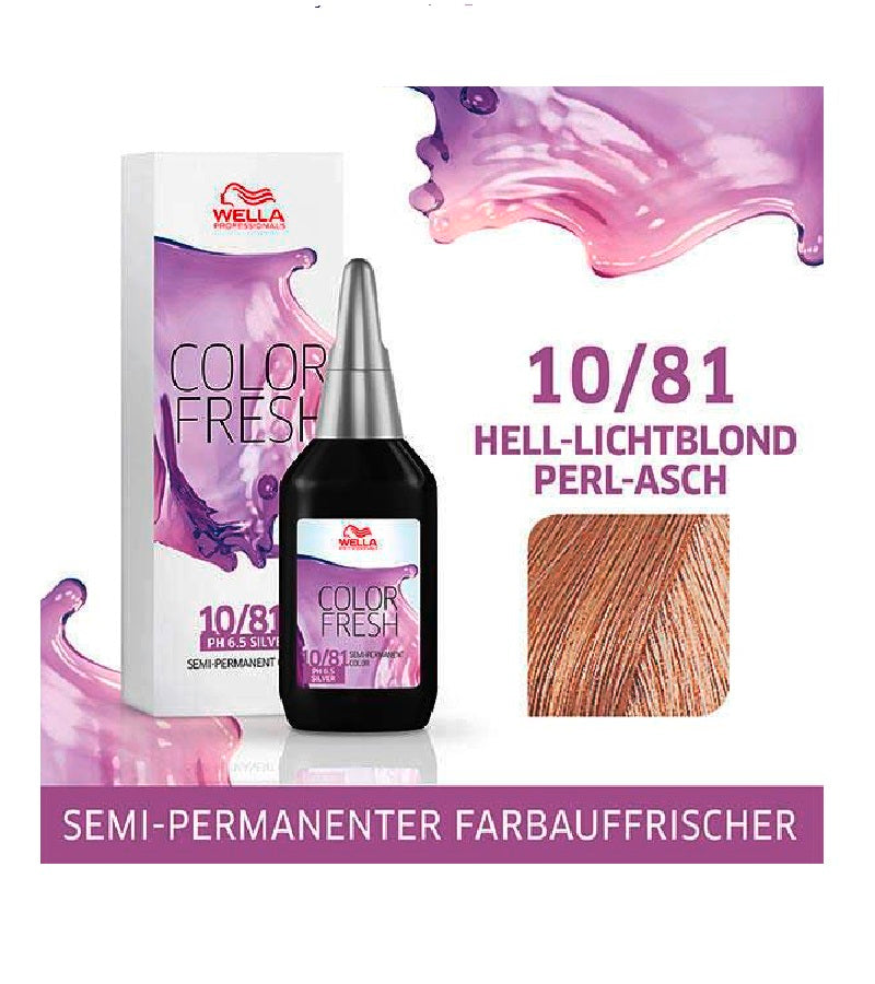 WELLA Color Fresh Silver Semi-Permanent Hair Toners - 4 Varieties