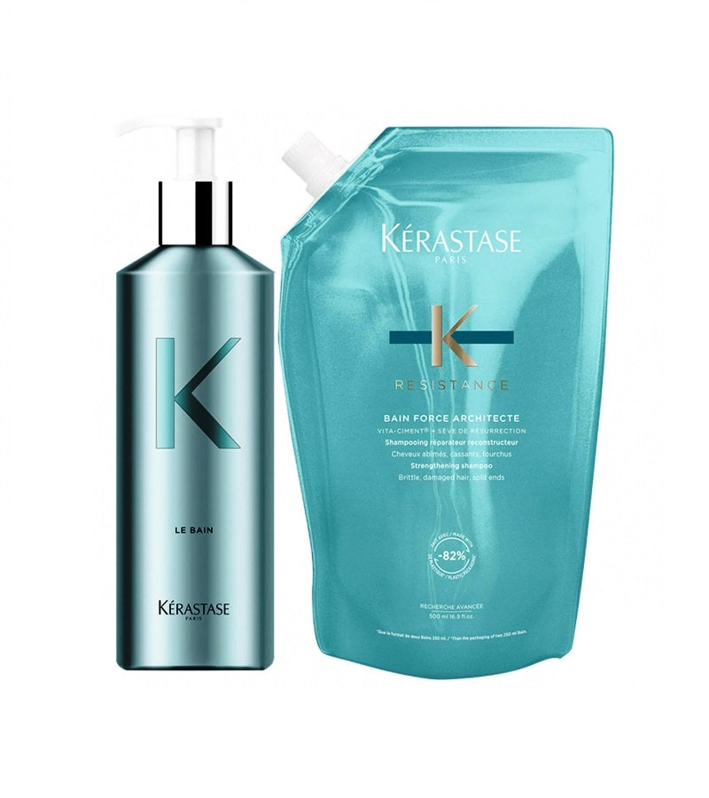 Kerastase Resistance Bain Force Architect Set