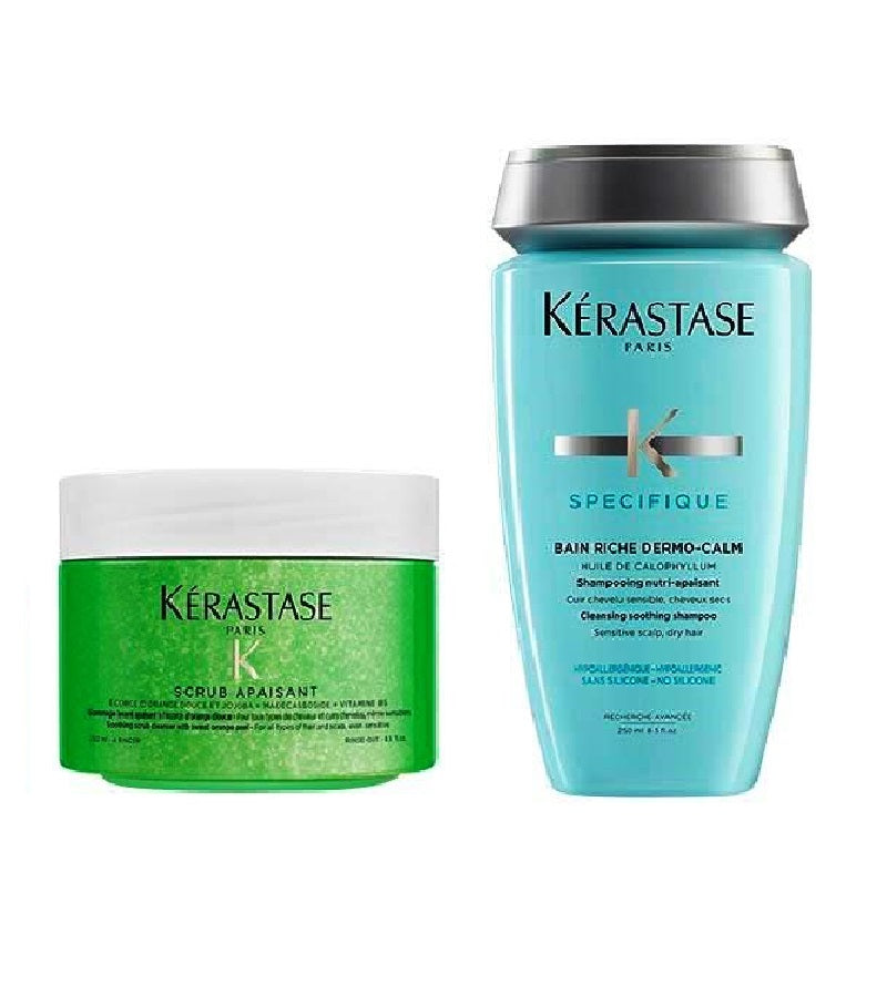 Kérastase Deep Cleansing Dry Scalp Peeling Set