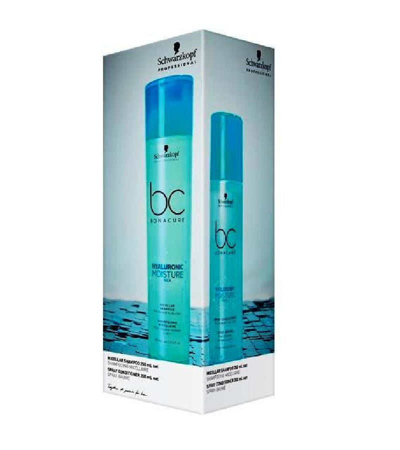 Schwarzkopf BONACURE Hyaluronic Moisture Kick Duo Pack Hair Care Gift Set