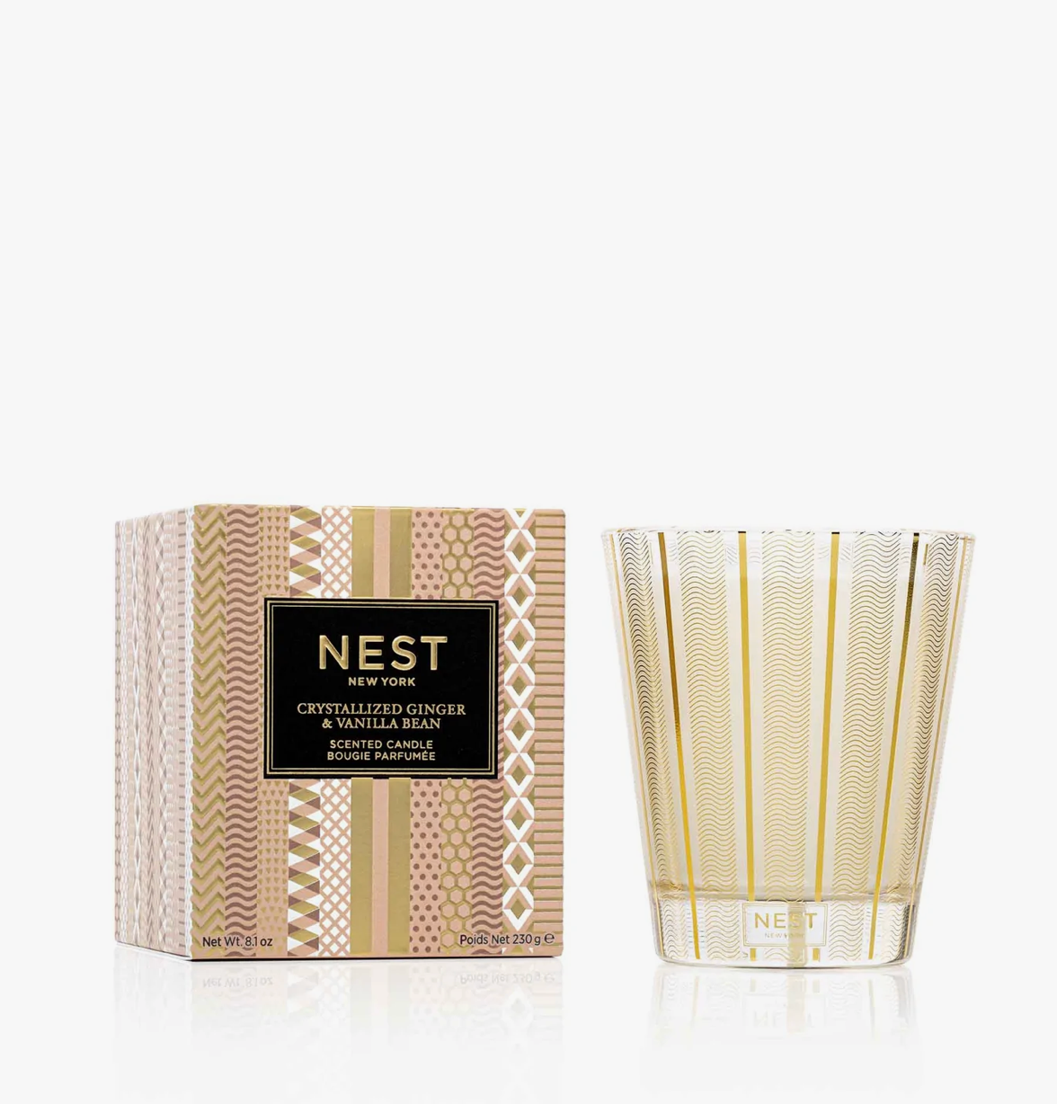 Nest Crystallized Ginger & Vanilla Bean Classic Candle