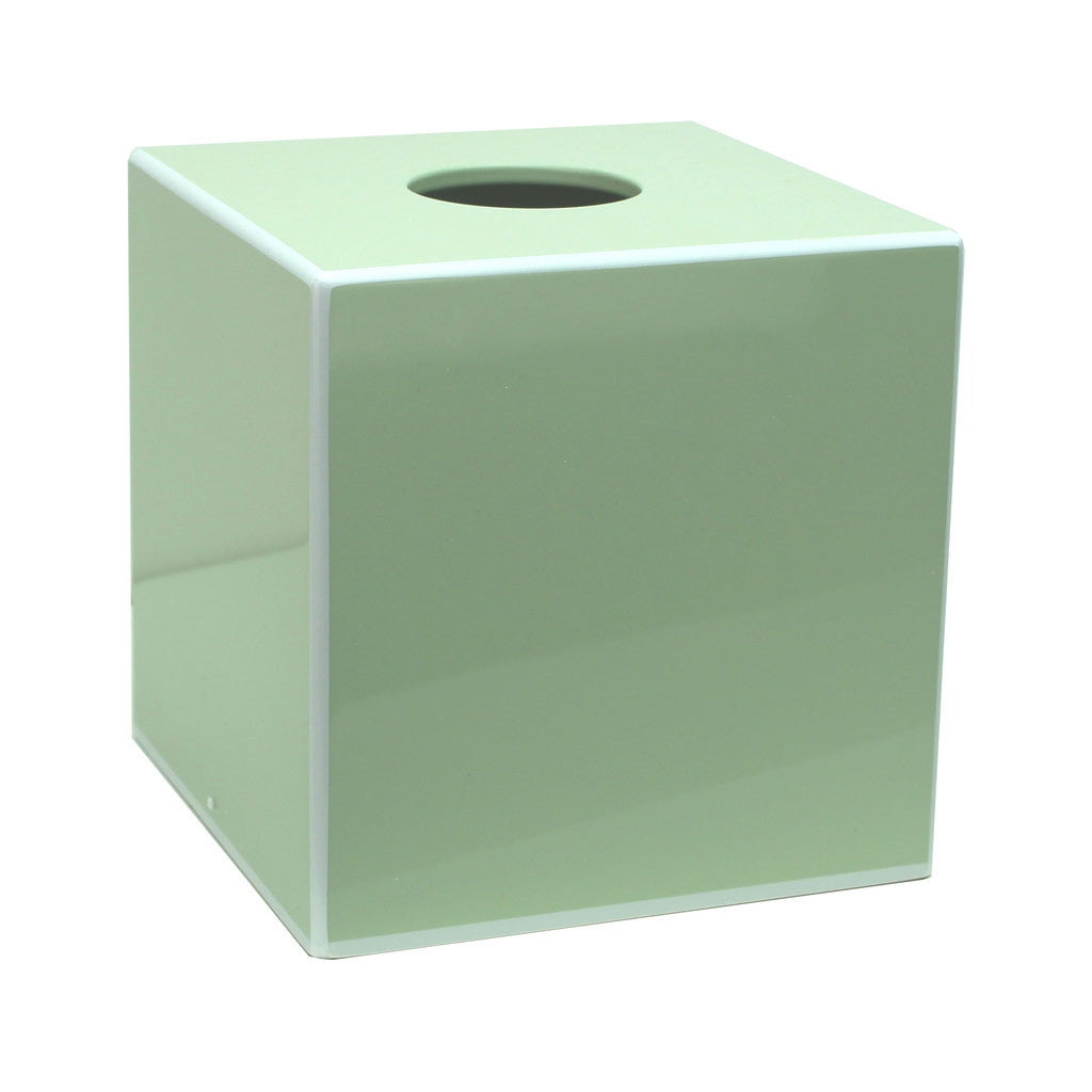 Lacquer Square Tissue Box