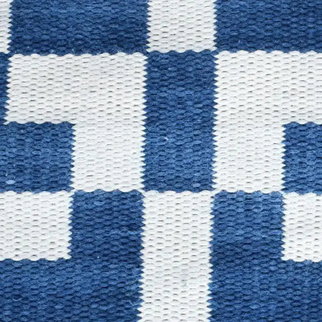 Handmade Crypto Indian Dhurrie Cotton Reversible Rug