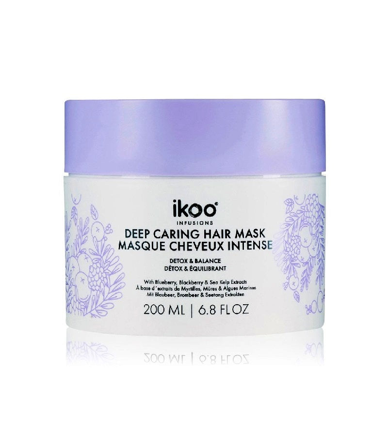 IKOO Deep Caring Detox & Balance Hair Mask - 100 or 200 ml