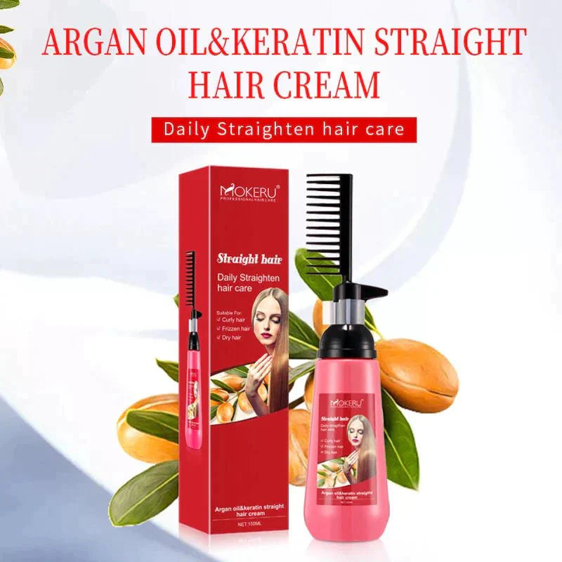 Silk & Gloss Hair Straightening Cream!