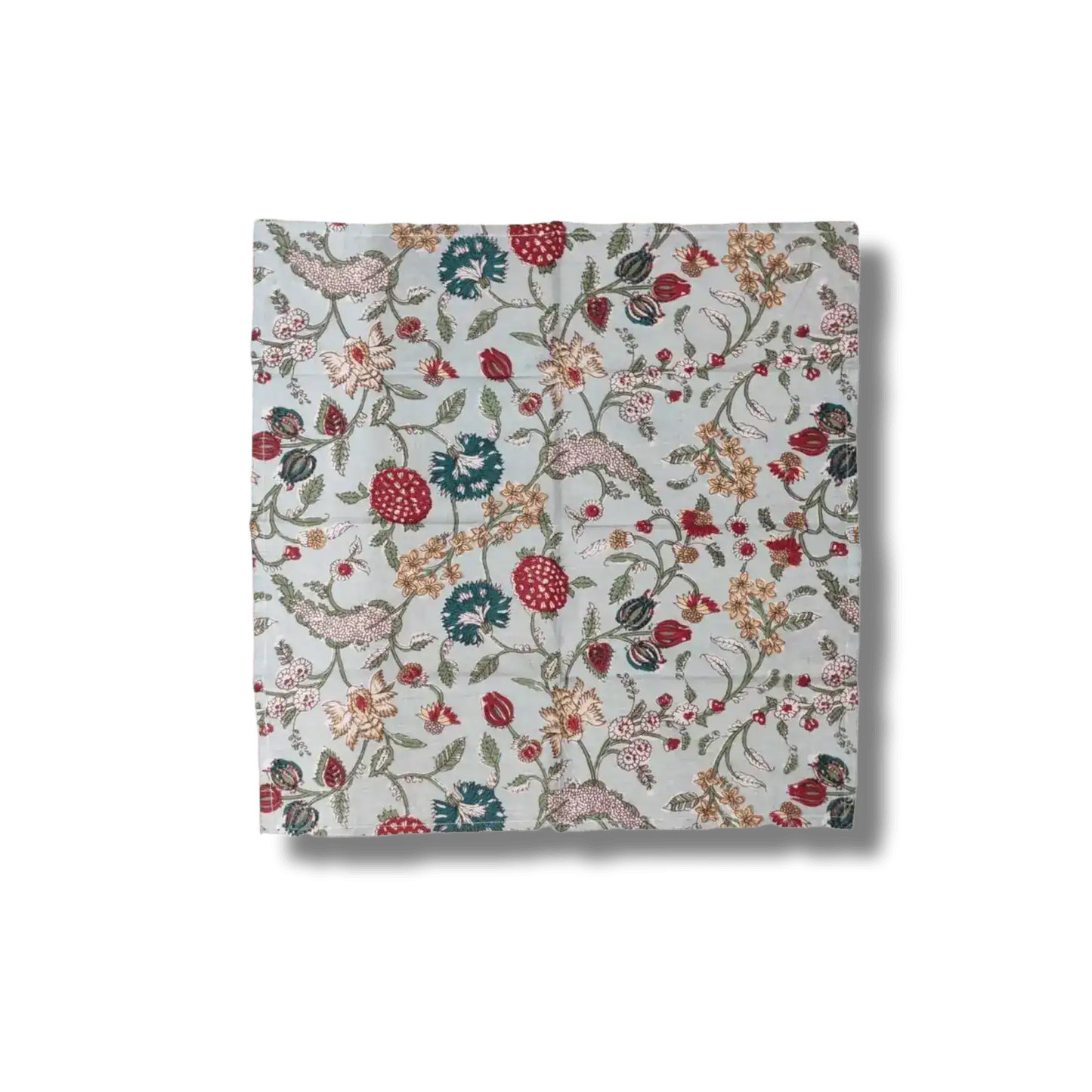 Skyer Hand Block Printed Cotton Napkins - MAIA HOMES