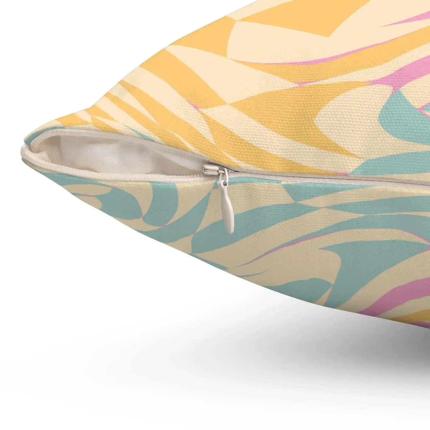 Swirly Checker Groovy Throw Pillow - MAIA HOMES