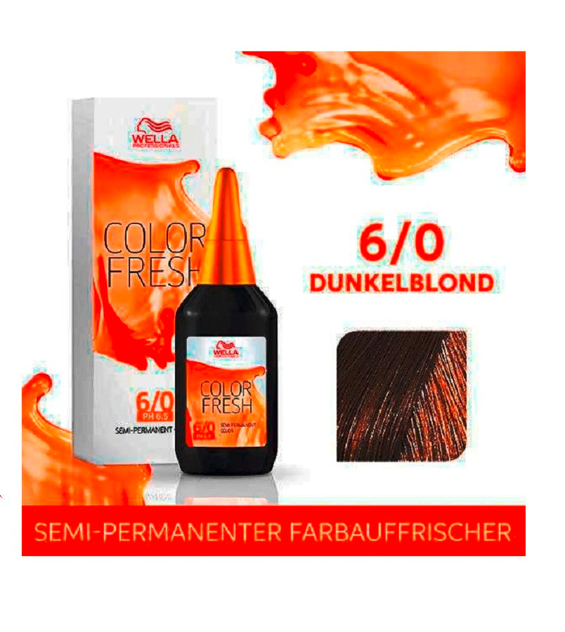 WELLA Color Fresh pH 6.5 Acid Semi-Permanent Hair Toners - 18 Varieties