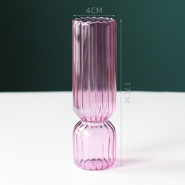 Nordic Small Glass Flower Vases
