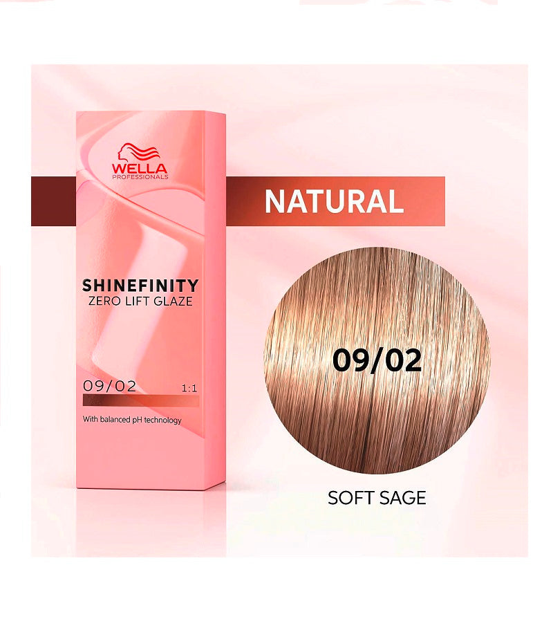WELLA Professionals  Shinefinity Glaze  Professional Hair Dry - 38 Varieties