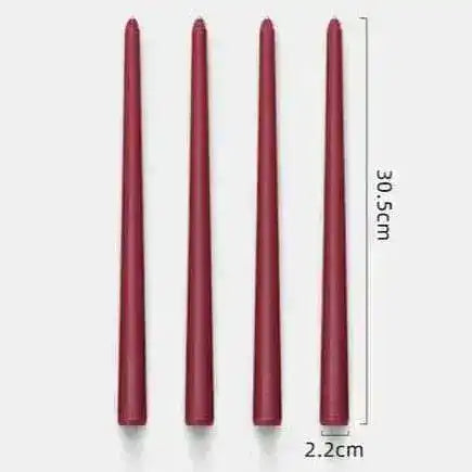 12" Unscented Taper Colored Candles - 4 pcs 12" Unscented Taper Colored Candles - 4 pcs 12" Unscented Taper Colored Candles - 4 pcs