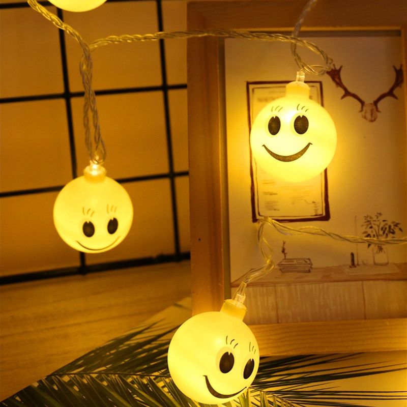 decorative smiley light