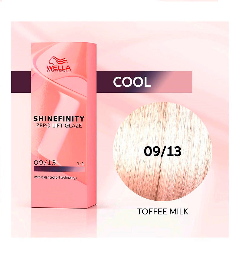 WELLA Professionals  Shinefinity Glaze  Professional Hair Dry - 38 Varieties