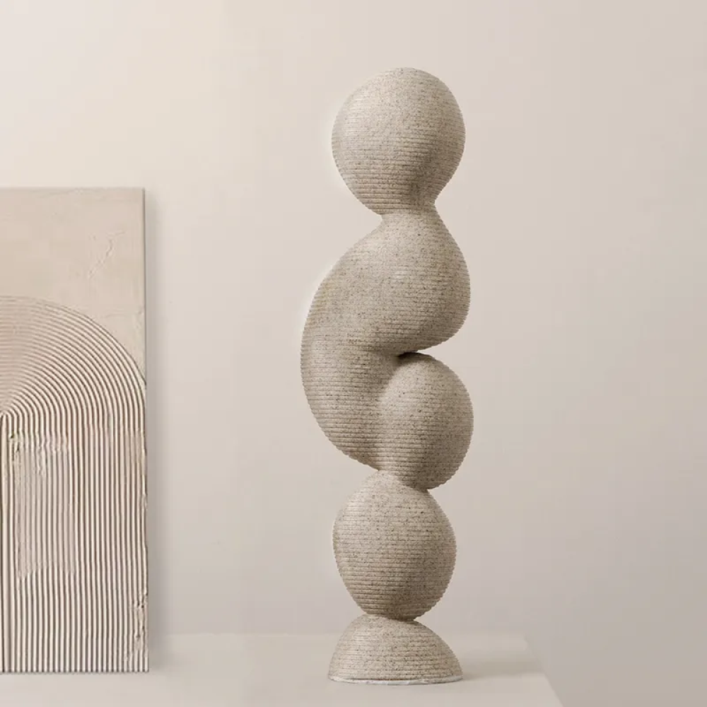 Modern Resin Abstract Decorative Sculpture Art