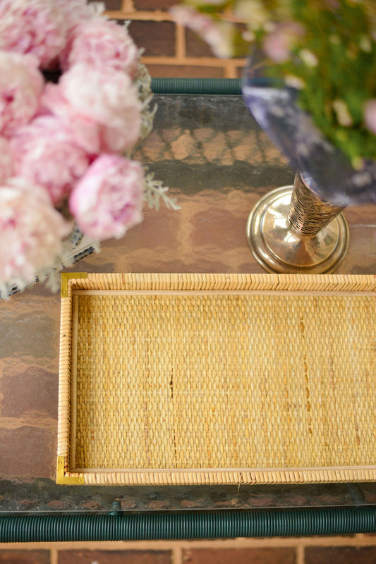 Natural Rattan Trays