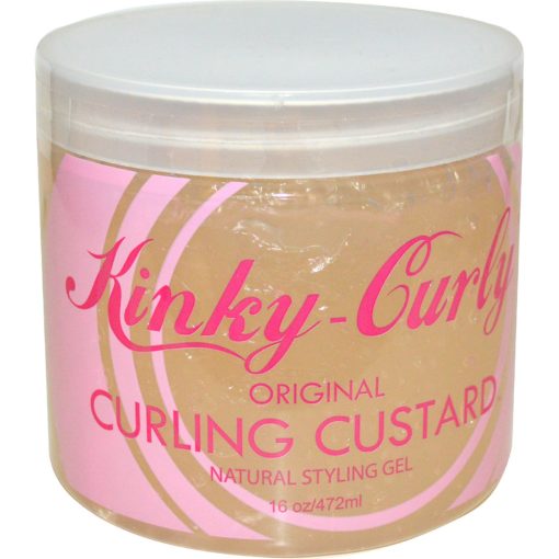 Kinky Curly Original Curling Custard Natural Styling Gel 8oz