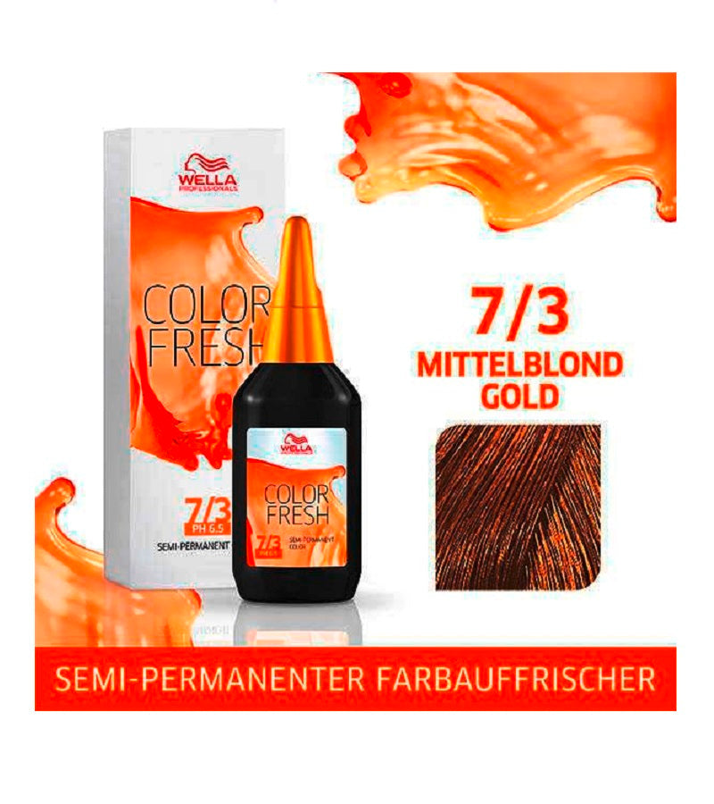 WELLA Color Fresh pH 6.5 Acid Semi-Permanent Hair Toners - 18 Varieties