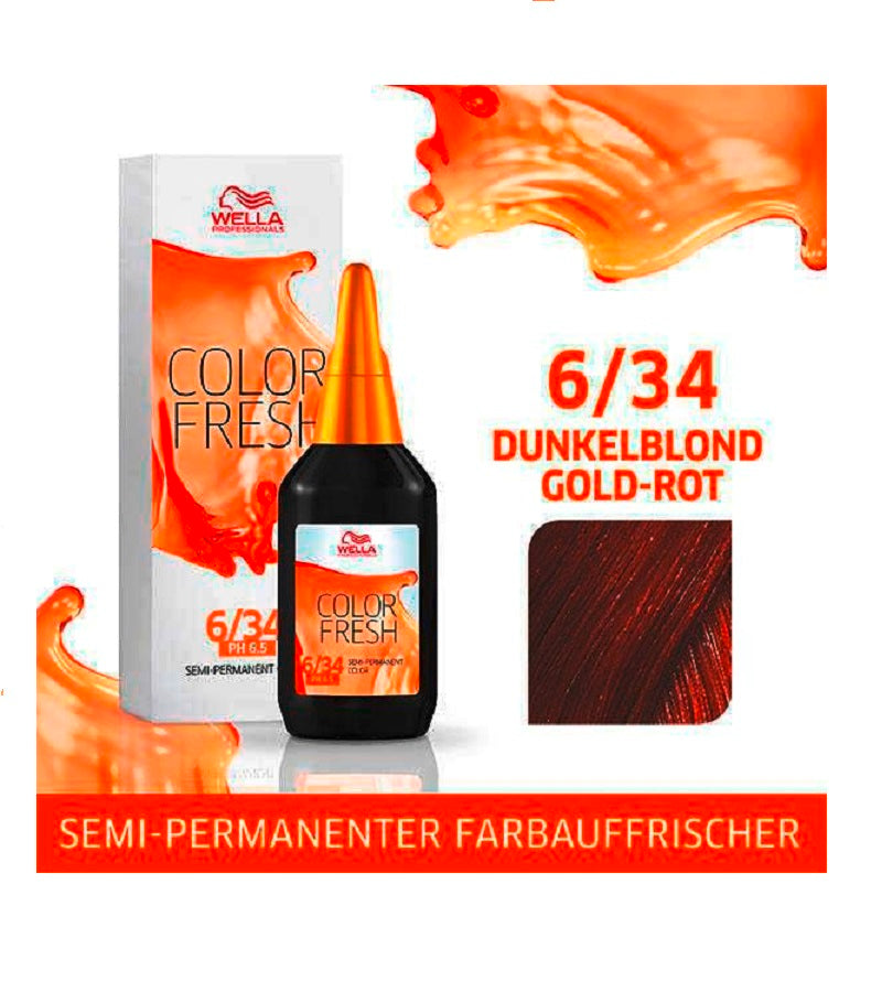 WELLA Color Fresh pH 6.5 Acid Semi-Permanent Hair Toners - 18 Varieties