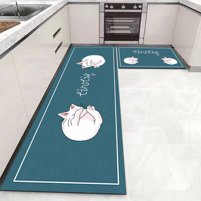 Modern Washable Anti Slip Kitchen Floor Mat
