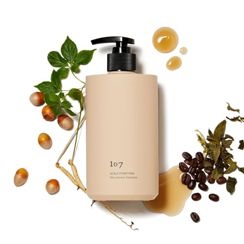 107 Scalp Purifying Microbiome Shampoo | Hair Vinegar Shampoo | Shampoo for Dry scalp & hair | Deep Cleans, Refreshes Scalp, For All Hair Types | Cleanses and Helps Strengthen Weak and Brittle Hair