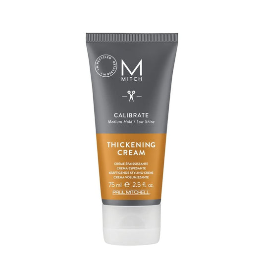 MITCH by Paul Mitchell Calibrate Thickening Cream, Medium Hold, Low Shine, For All Hair Types, 2.5 fl. oz.