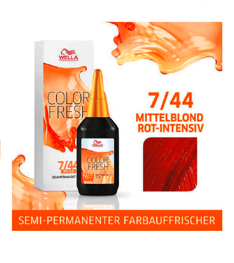 WELLA Color Fresh pH 6.5 Acid Semi-Permanent Hair Toners - 18 Varieties