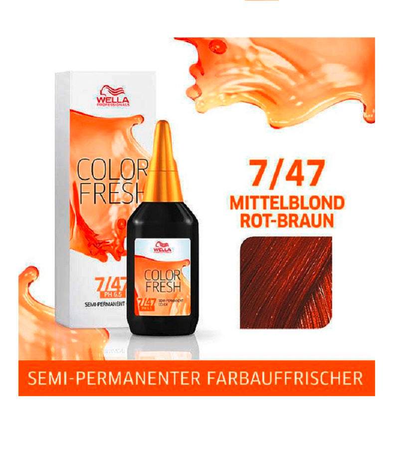 WELLA Color Fresh pH 6.5 Acid Semi-Permanent Hair Toners - 18 Varieties