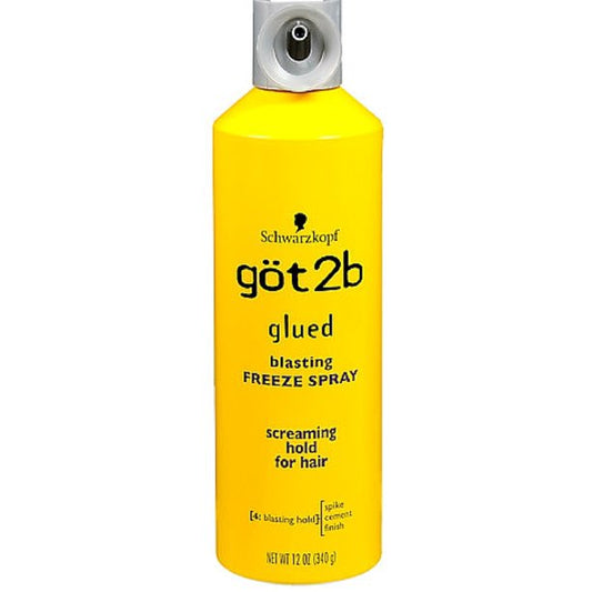 Schwarzkopf Got2b Glued Blasting Freeze Spray 12oz