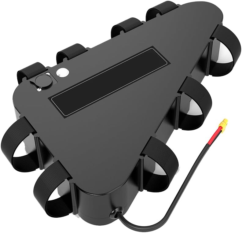 Ebike Battery 36V 15AH/20AH with Charger 36V Triangle Lithium Battery 36V Electric Bike Battery for 0-750W Motor,Xt60,36V15Ah