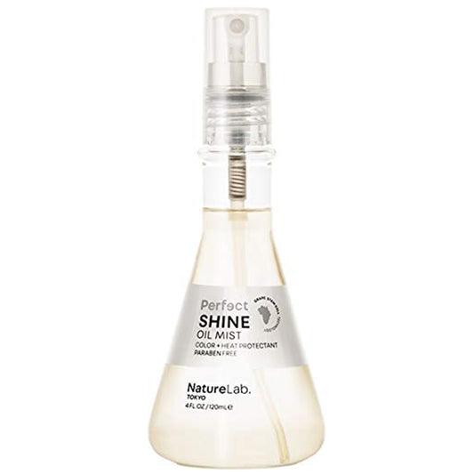 NatureLab TOKYO Perfect Shine Oil Mist: Hair Oil Mist to Moisturize, Protect, and Reveal Immense Shine I 4 FL OZ / 120ml