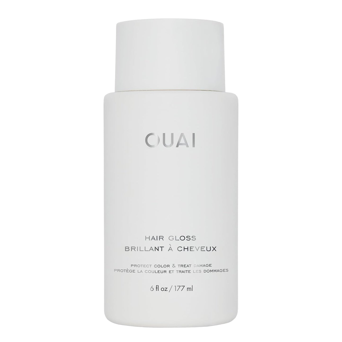 OUAI Hair Gloss - In-Shower Shiny Hair Treatment with Frizz Control - Heat Protectant Hair Glaze Infused with Hyaluronic Acid, Rice Water + Panthenol - Paraben, Phthalate & Sulfate Free (6 Oz)