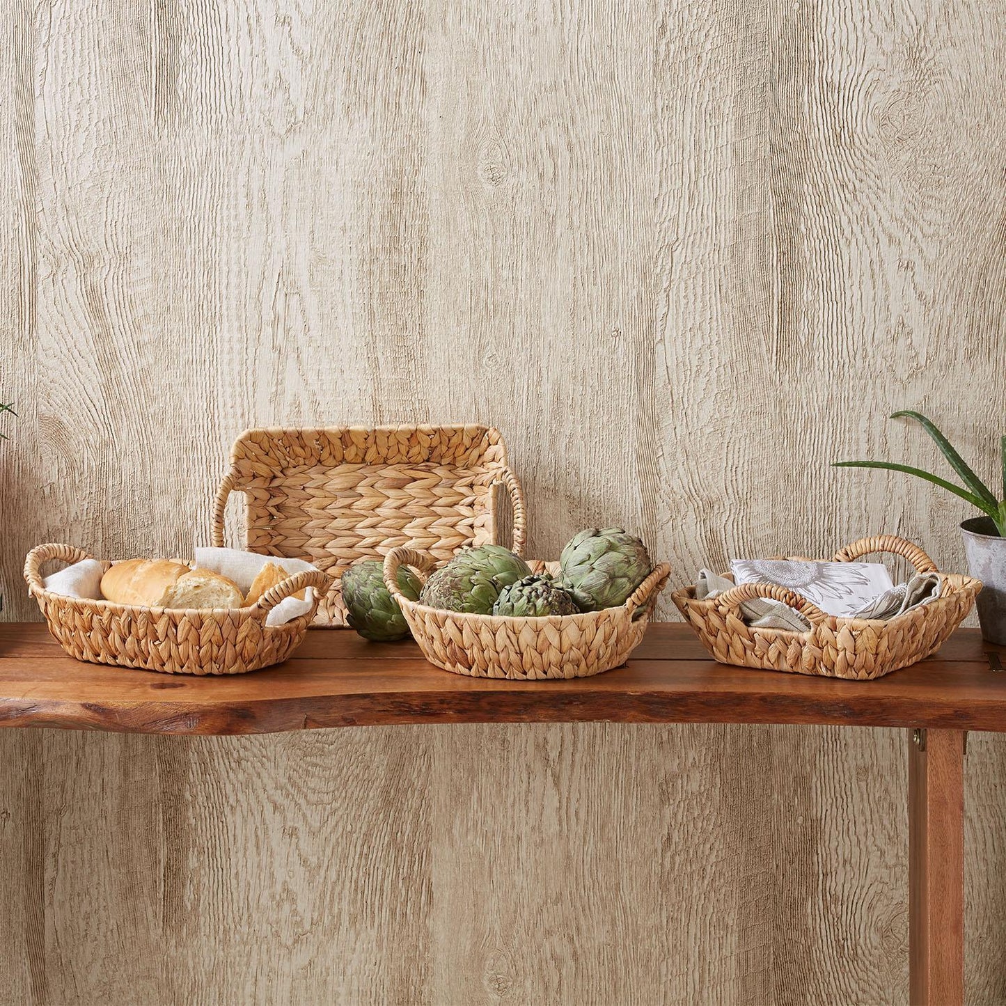 Hyacinth Woven Baskets