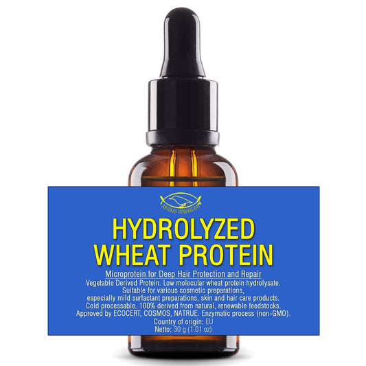 Artekas Innovation - HYDROLYZED WHEAT PROTEIN - Liquid - for Homemade Hair, Skin, Body Wash, Shampoos, Conditioners - 1.00 Oz