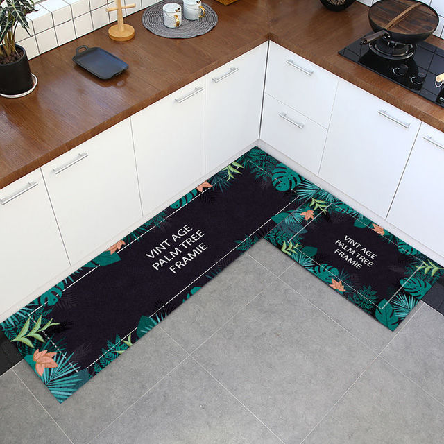 Modern Washable Anti Slip Kitchen Floor Mat