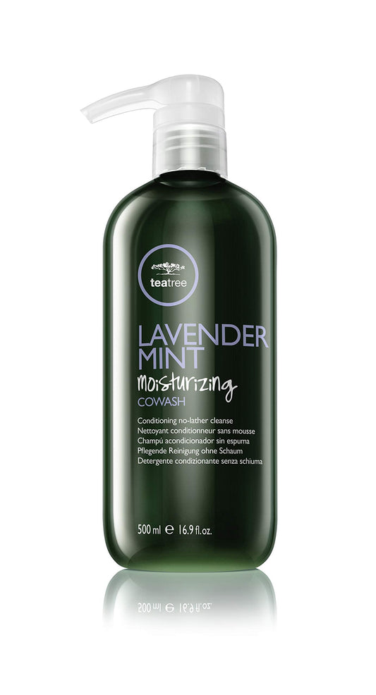 Tea Tree Lavender Mint Moisturizing Cowash, Cleansing Conditioner, For Coarse, Curly + Dry Hair, 16.9 fl. oz.