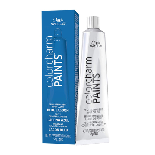 WELLA Color Charm Paints Semi-Permanent Hair Dye for Temporary Hair Color, Intermixable Shades, Blue Lagoon