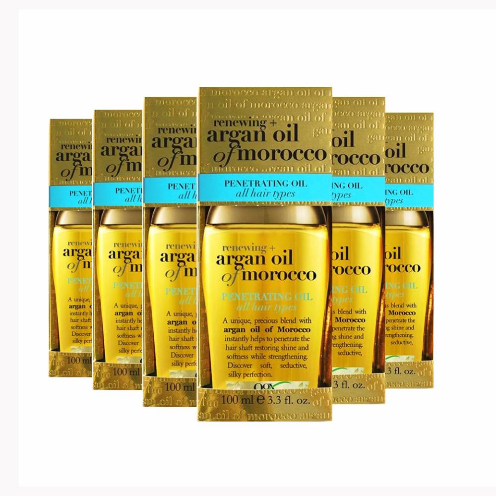 OGX Renewing + Argan Oil of Morocco Penetrating Hair Oil Treatment - 3.3 fl oz - 6 Pack