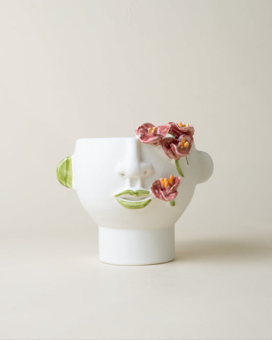 Bouganvillea Flowers Small Vase