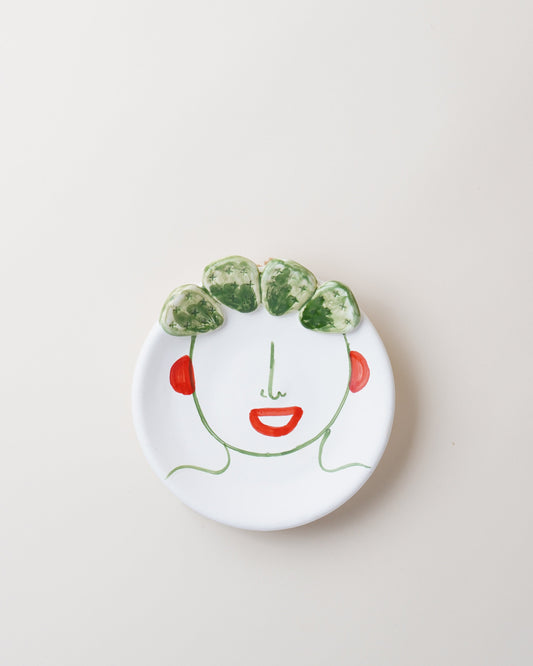 Carmelina Cactus Plate D20cm