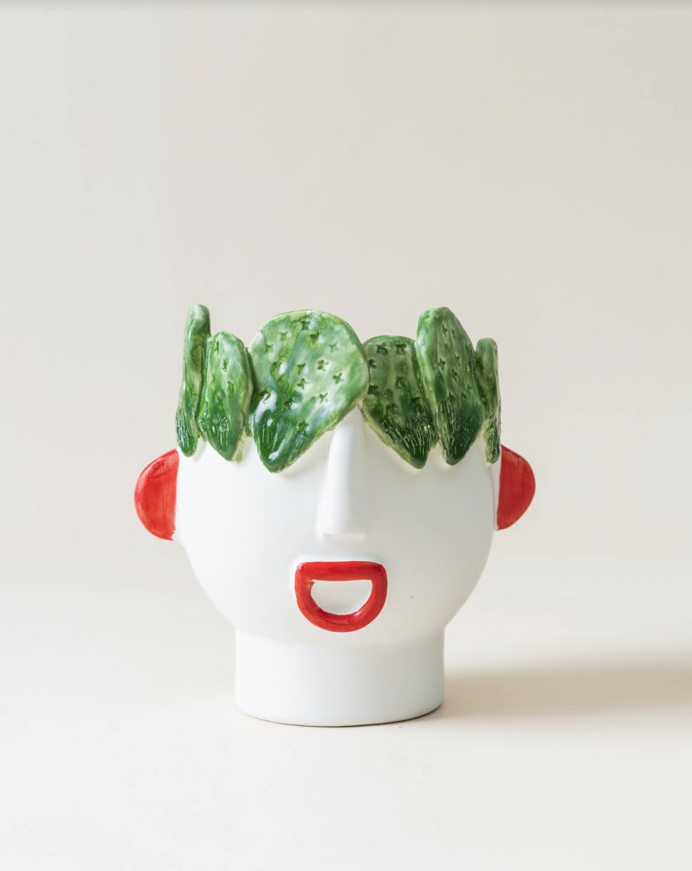 Carmelina Cactus Small Vase