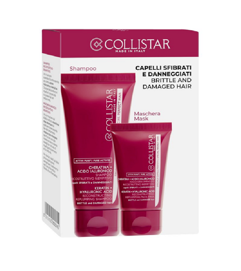 Collistar Pure Actives Volume and Vitality Travel Hair Kit