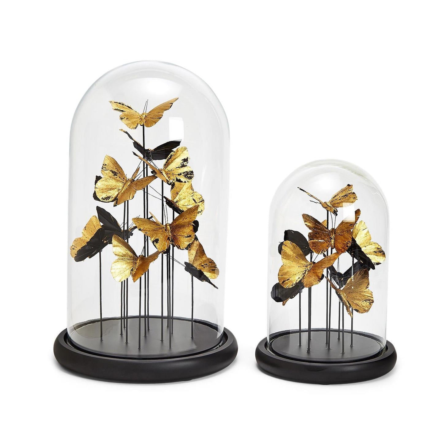 Butterfly Figurine in Glass Dome