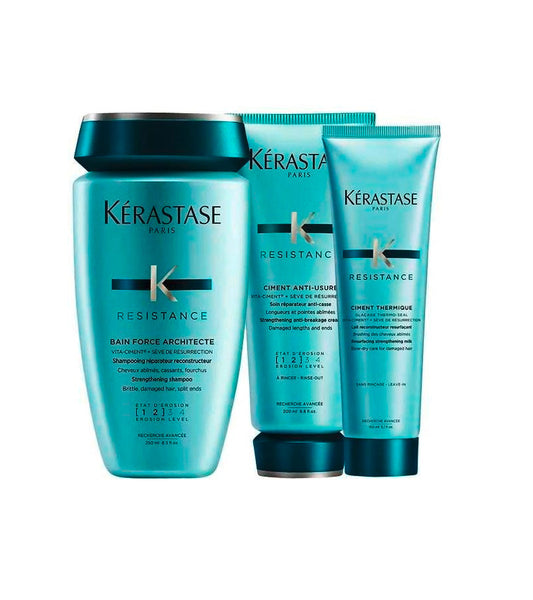 Kérastase Resistance Force II Damaged Hair Care Set