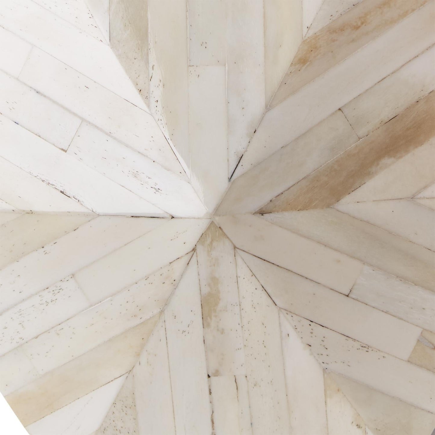 Hexagonal Bone Inlay Box